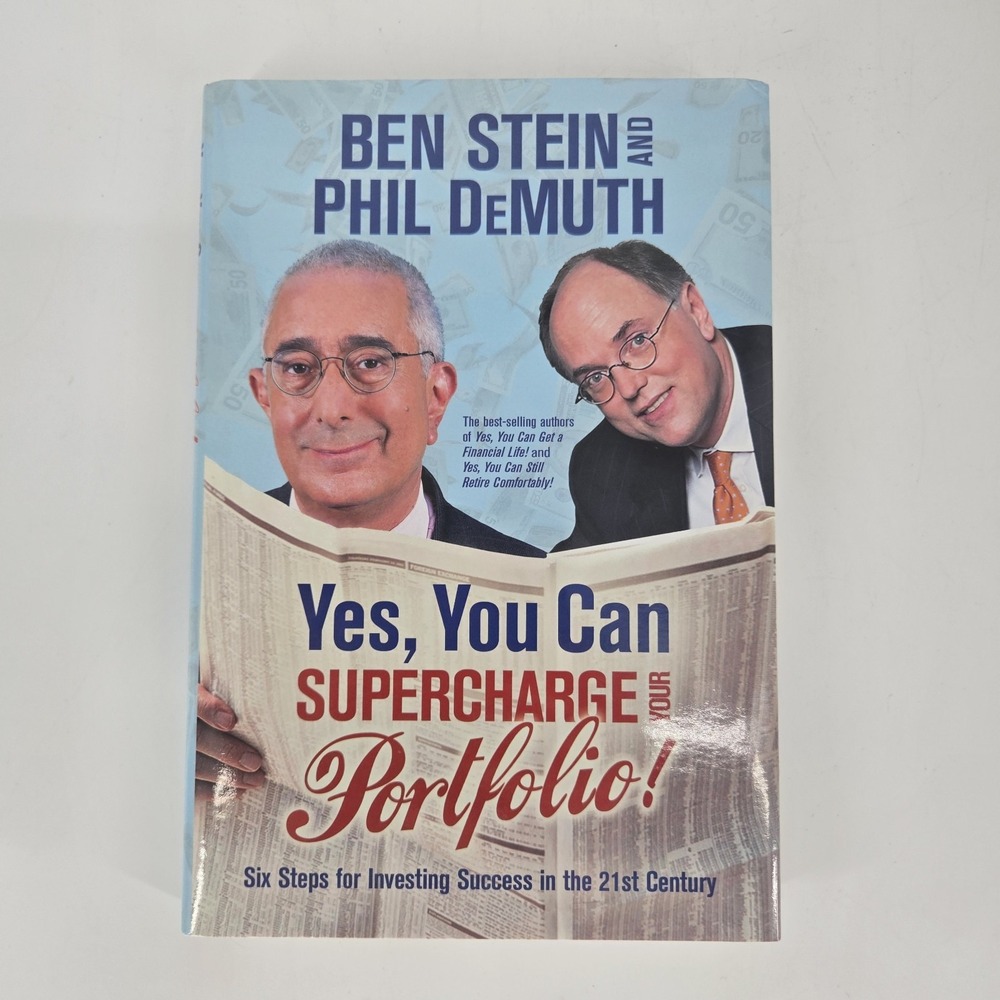 Ben Stein Phil DeMuth Investing Retirement Hardcover Books Lot 3 New 1st Edition - Picture 3 of 11